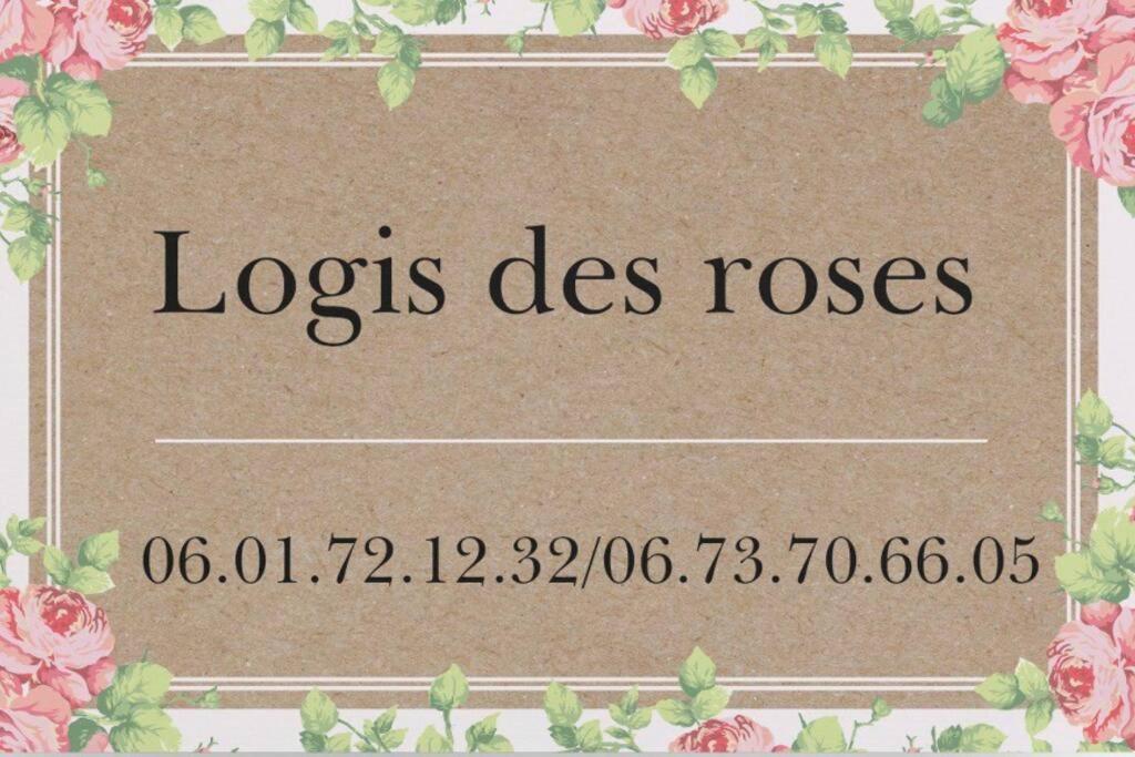 Le Logis Des Roses Villa Doue-la-Fontaine Luaran gambar